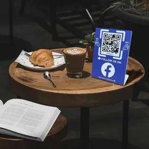 Smart Social Proof Stand – NFC & QR Code – Gain More Followers & Google Reviews
