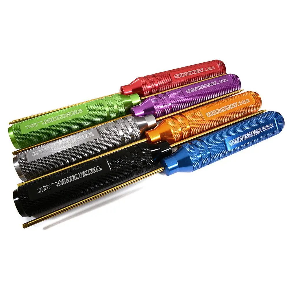 ProGrip Handle Hex Wrench Set, Durable Allen Tools - 7 Pieces