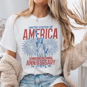 Celebrate 250 Years of America Shirt, DAR SAR Shirt for Independence Day Shirt, Patriotic Semiquincentennial Gift, 1776-2026