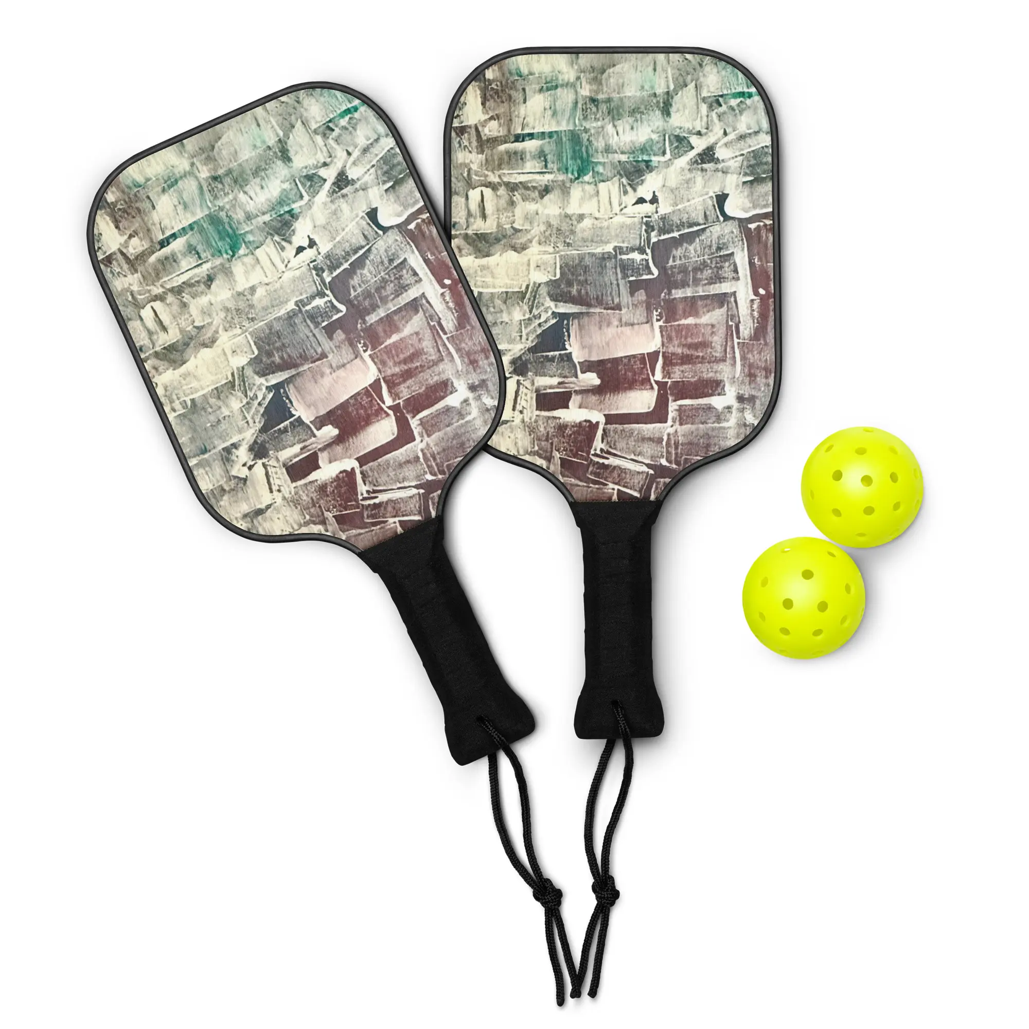 Rift of Redemption Premium Wooden Pickleball Paddle Set