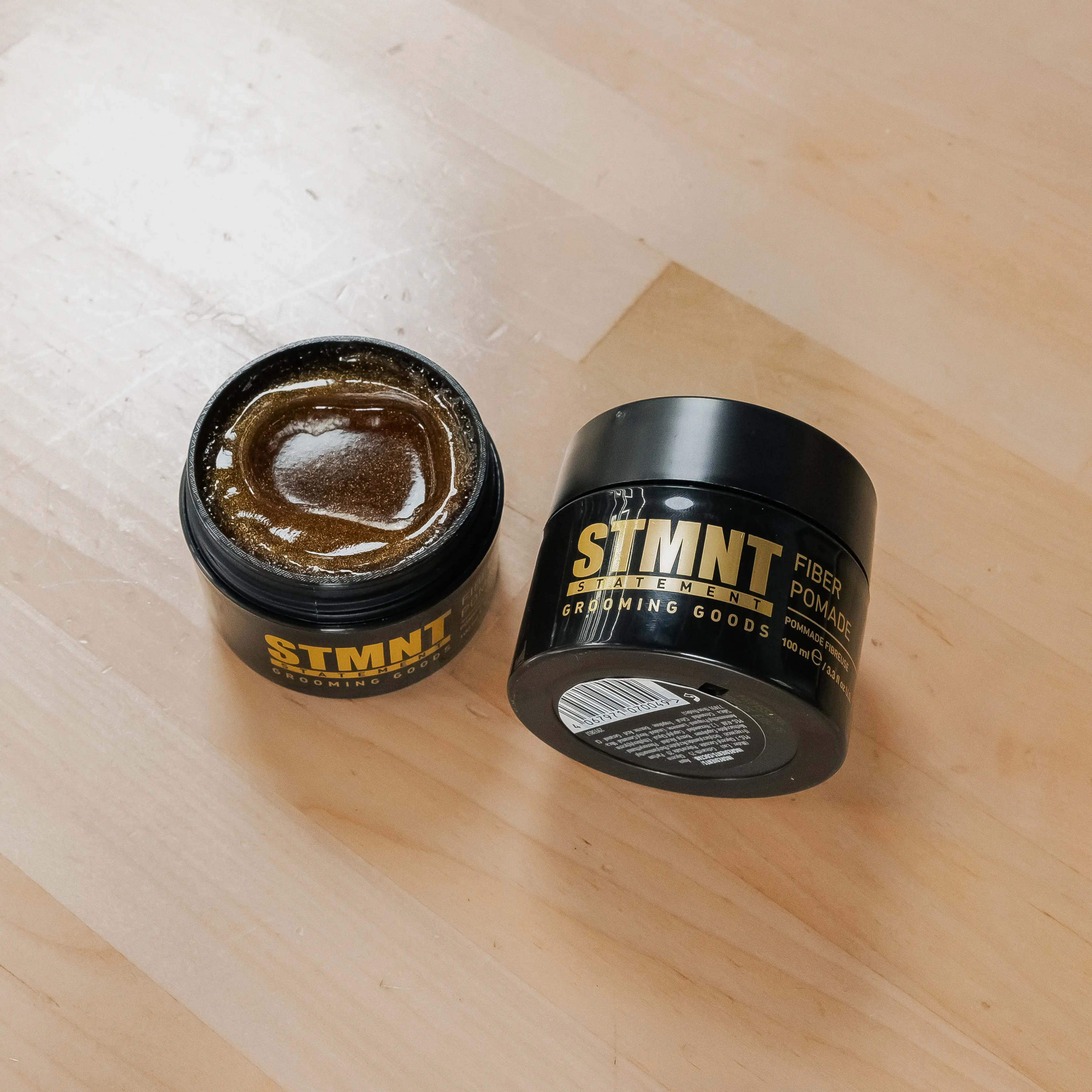 STMNT Grooming Goods Fiber Pomade | Semi-Matte Finish | Strong Control | Easy to Wash Out