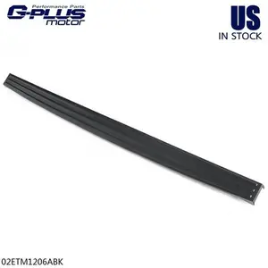 Fit For 09-2014 Ford F150 Trunk Tailgate Molding Cap Top Protector Cover Black