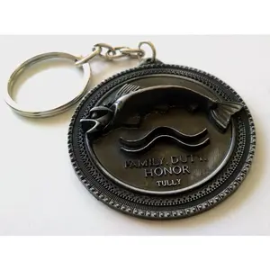 House Tully Keychain: Game of Thrones - Elegant Design with Unique Features
