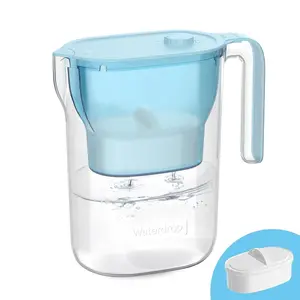 Waterdrop 7-Cup Long-Life Water Filter Pitcher, 200 Gal Capacity, Blue