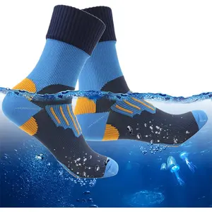 Waterproof Socks, Unisex Hiking Wading Trail Running Kayaking Crew Socks