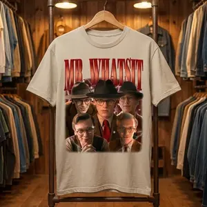 Mr. Whatsit Vintage T-shirt, Jamie Campbell Bower Mineral Washed Tee, Vecna Henry Creel, Jace Wayland, Shirt for Movie Fan, Actor Lover Shirt