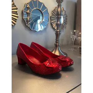Size 8 Dorothy Sequin Halloween Costume Heels