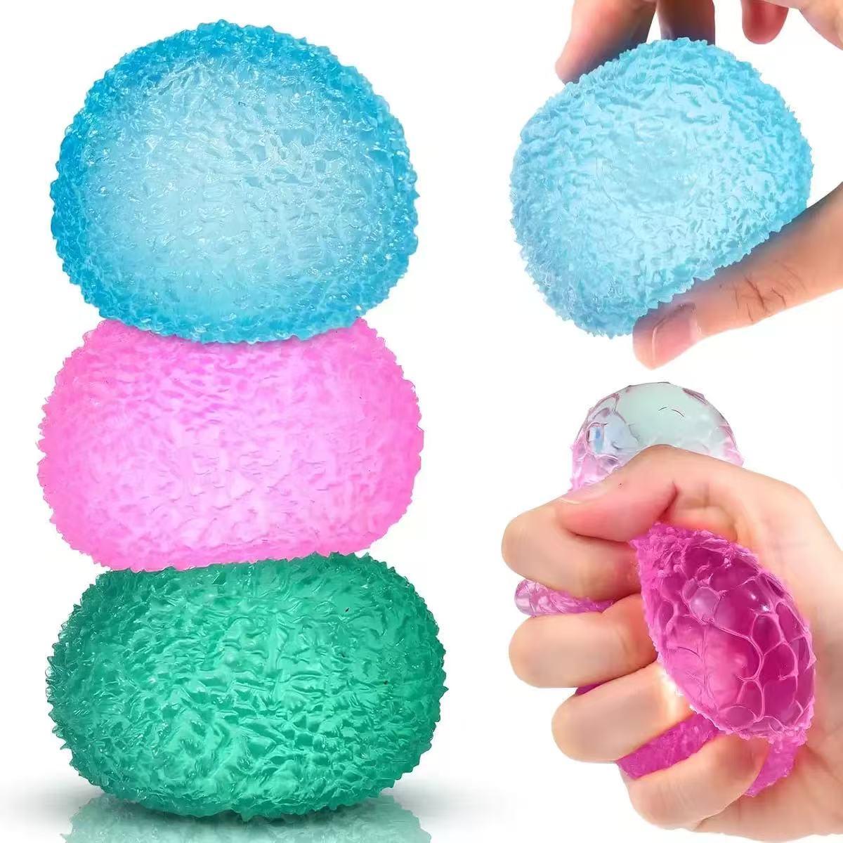 Malt Sugar Texture Squeeze Ball Toy, Soft Stress-Relief Ball for Adults and Kids, Fun Prank Party Gift