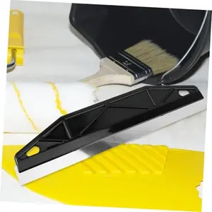 12-Inch Paint Edge Protector, Ergonomic Handle, Durable Plastic/metal, Wall Trim, Wallpaper Cutting, Home & Commercial Use, Painting Tools