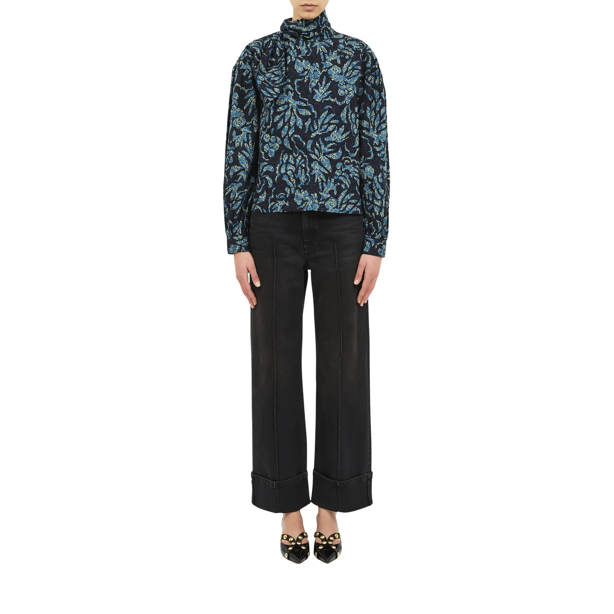 Ulla Johnson Pastel LS Cotton Blouse