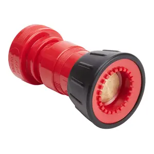 Adjustable Jet–Fog Fire Hose Nozzle | 1.5" NH/NST | Brass Baffle