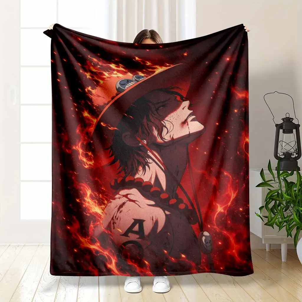 Anime Character Fire Mat Burning Ember Pattern Non Slip Absorbent Washable Rug For Gaming Room Office Desk Decoration Birthday Gift Fan Collection Lounge Area