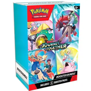 Journey Together Booster Bundle (6 Packs) - Ripped Live or Shipped Sealed Trading Card Box Assorted Card Sets
