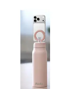 Magnetic Phone Mount Water Bottle – Hands-Free Filming for Gym, Work & Travel