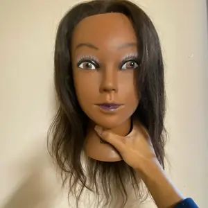 100% Human Hair Mannequin Head