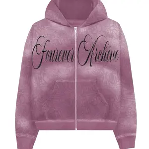 Graffiti Hoodie (Rust Pink)