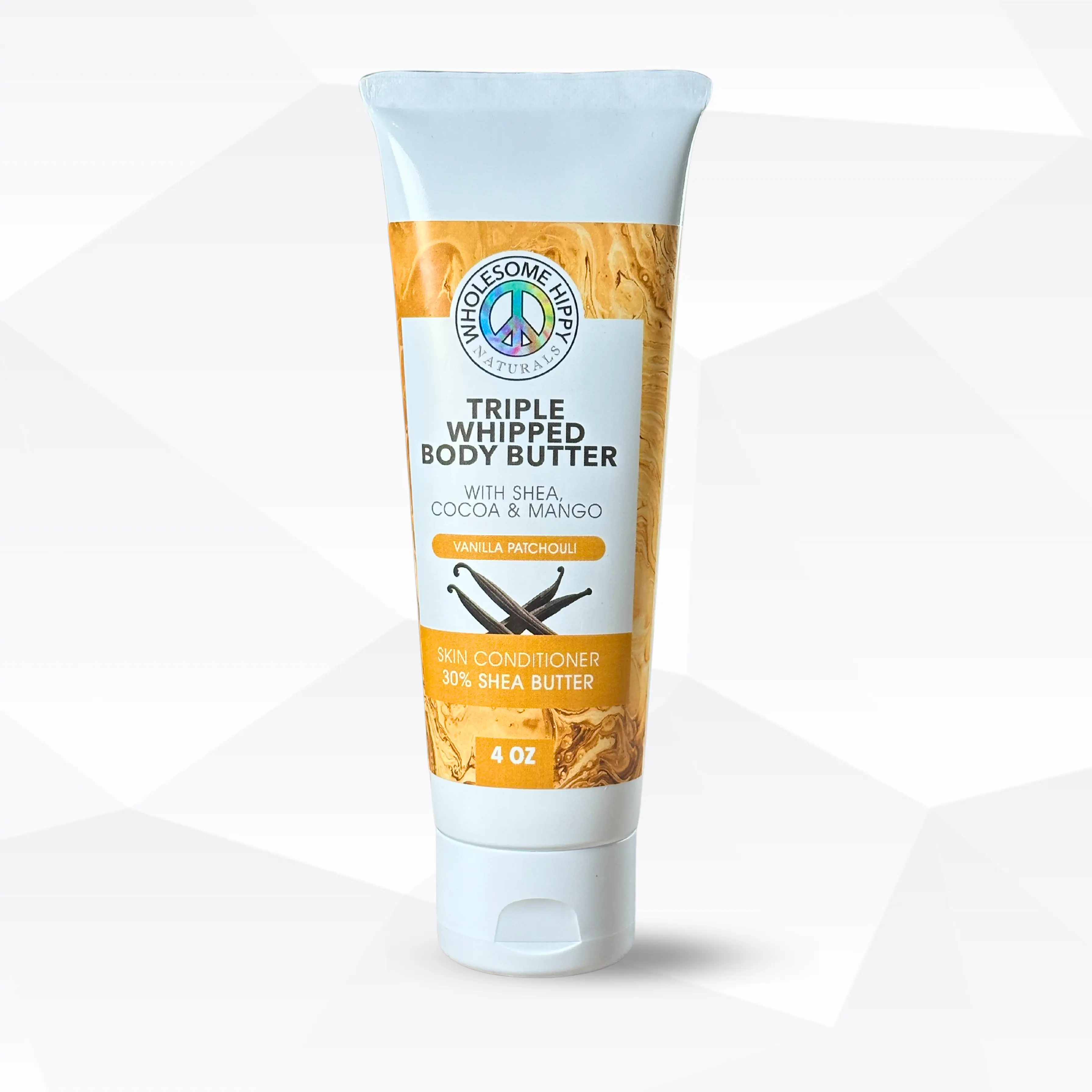 Vanilla Patchouli Triple Body Butter - 4oz
