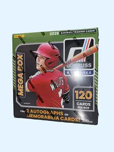 2026 Donruss Baseball Mega Box (20 cards per pack, 6 packs per box)
