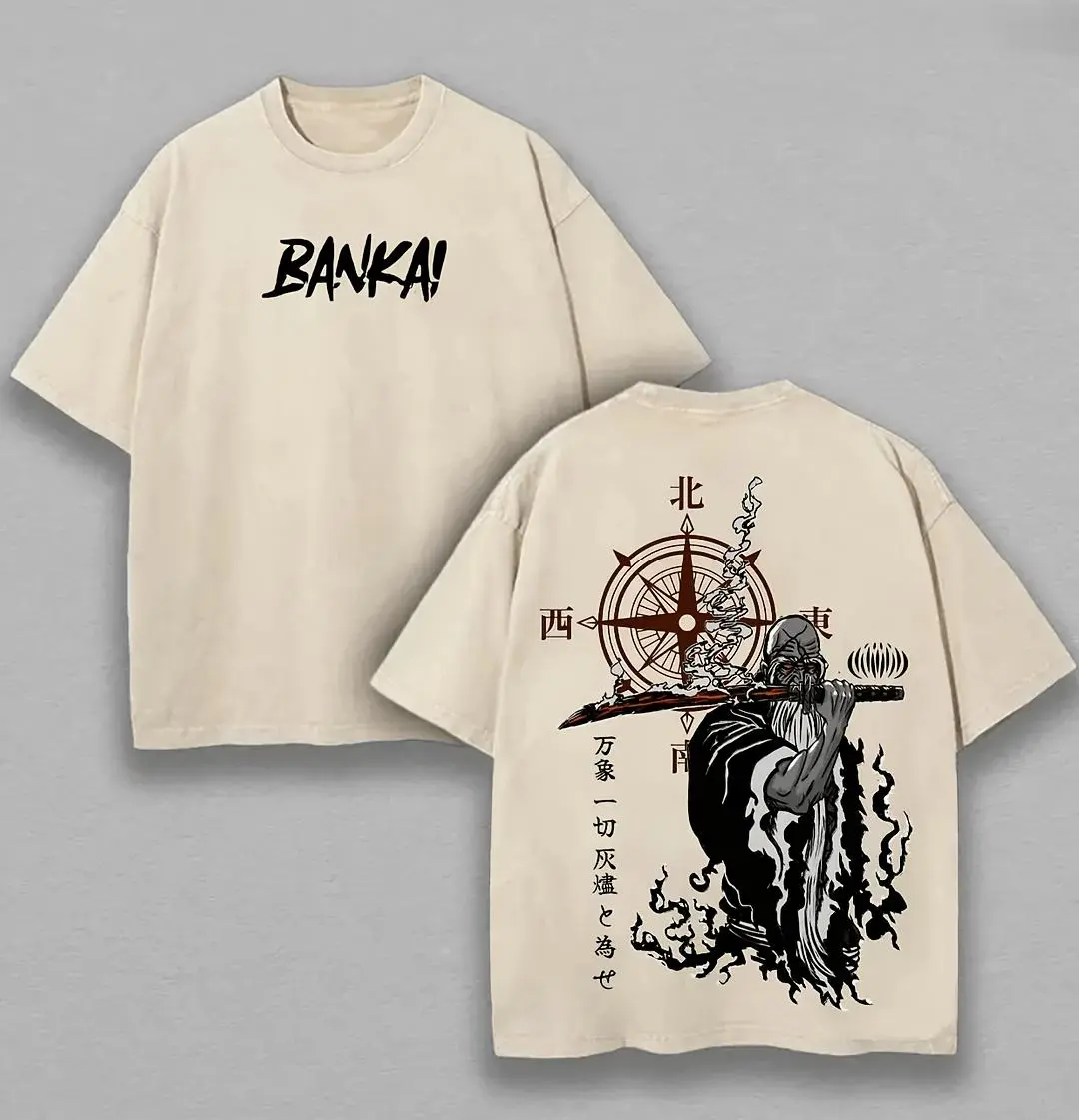 Men's Vintage Snow Wash T-Shirt, Casual Pure Cotton Top with Short Sleeves and a Distressed Edge, Tshirt, Wash Cotton