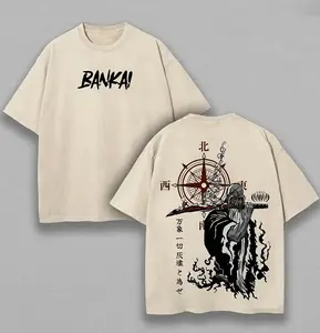 Bleach Genryūsai Shigekuni Yamamoto Printed Unisex Washed T-Shirt40