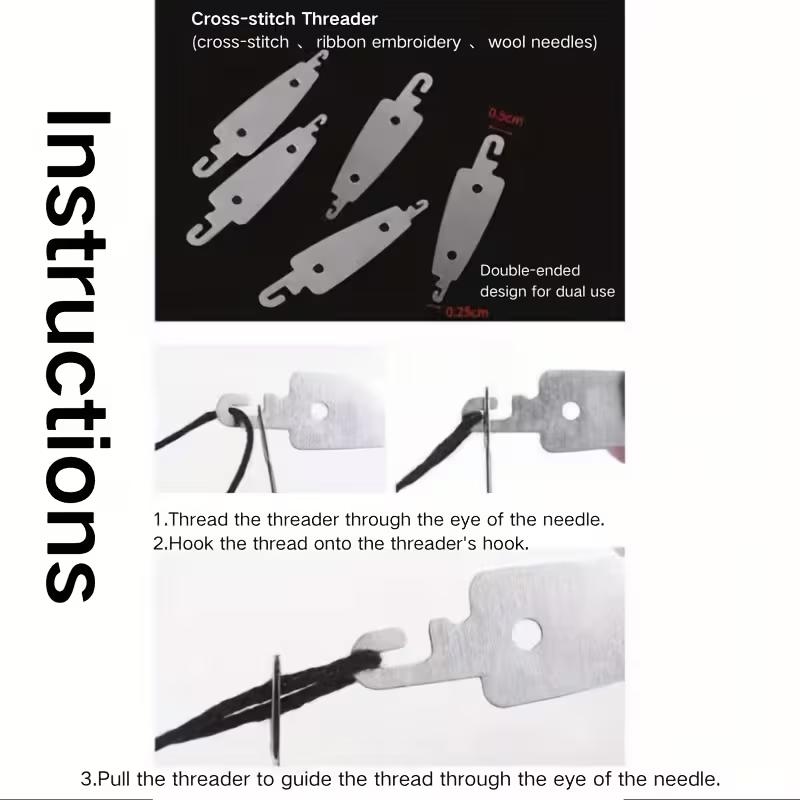 36-piece large-eye steel needle set, slender hand-sewing needle set, suitable for DIY sewing projects, home living room, bedroom, carpet, bedding hand-sewing needles big Repair