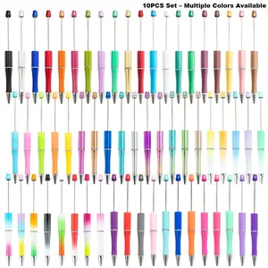 10 Standard Pens, Ink, Durable Plastic, Easy DIY, Fun Creative Gift, Ideal for Home Office School Business
