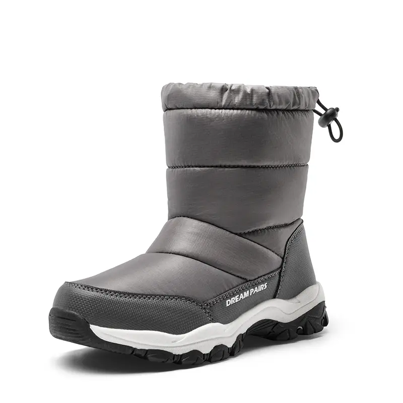 Dream Pairs Kids' Waterproof High Back Snow Boots - Winter Outdoor Wear Footwear, High Back Boot