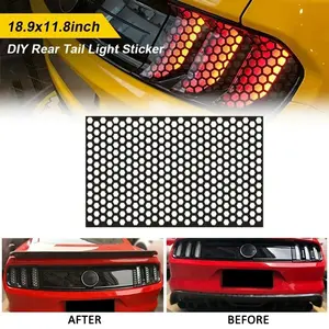 Durable Car Tail Light and Headlight Covers, Stylish Protection, Enhances Appearance and Safety, Easy Installation