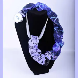 Black Cloud Wide Stethoscope Cover