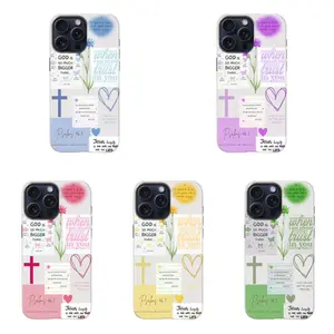 Bible Quotes Phone case for iPhone Samsung 17Pro Max Air 16 15Plus 14 13 12 11 Plus