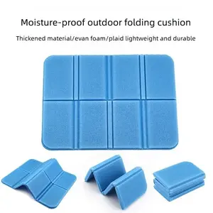Foldable portable outdoor mat—cooling, moisture-resistant foam; thickened ground mat for grass/outdoors; compact carry mat suitable for public transport