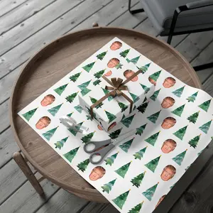 Trump & Trees Wrap with Me Wrapping Paper