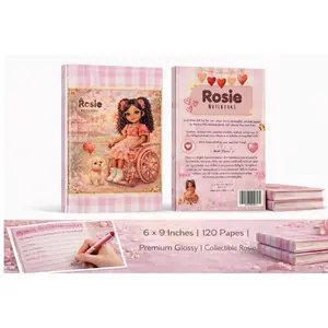 Rosie Notebooks Love Edition Eliana Journal 120 Blank Pages for Daily Reflection & Goal Setting Limited Edition Collectible Design