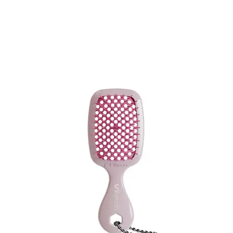 FHI HEAT UNbrush Super Mini Keychain, Beauty Hair Brush Bag Accessory for Bags, Practical Mini Gift for Teenage Girls, Keychain For Bags, Gift Keychain