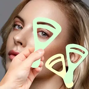 2-Piece Eyebrow Shaping Kit – Template & Trimming Tool