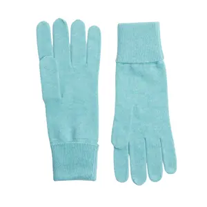JENNIE LIU 100% Cashmere Knitted Gloves