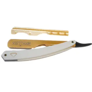 White & Gold Razor