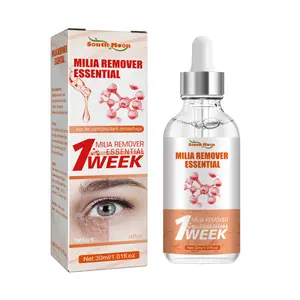 Milia Remover Treatment Serum, Natural Ingredients Natural Essence for Milia Eye Skin Care, Hydrating & Nourishing Formula for Smooth, Refreshed Skin Daily Moisturizer