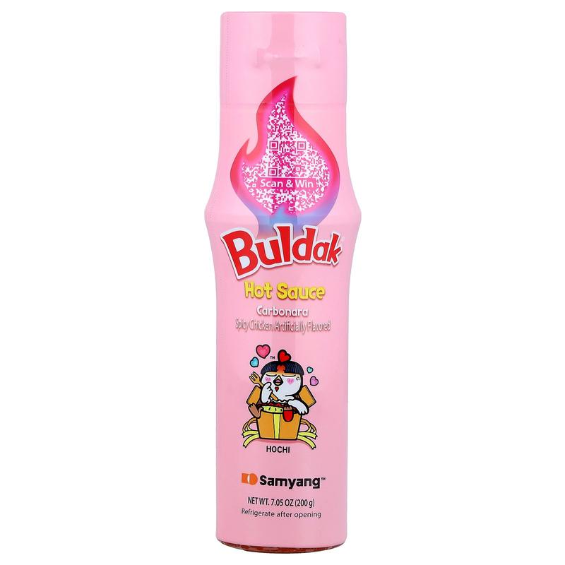 Buldak® Hot Sauce, Carbonara, Spicy Chicken, 7.05 oz (200 g)