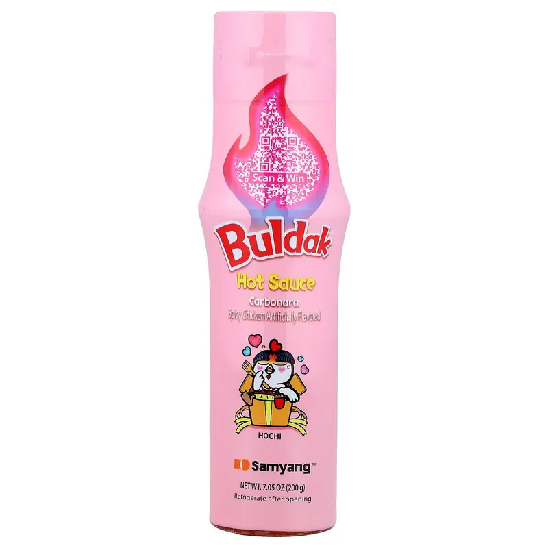 Buldak® Hot Sauce, Carbonara, Spicy Chicken, 7.05 oz (200 g)