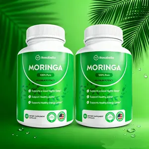 Rosabella Moringa Capsules (800mg) for Immune Support, Gut Health & Vitamins