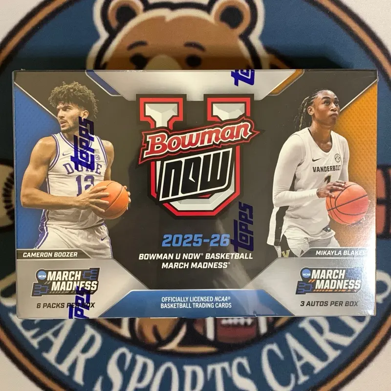 2025 Bowman U Now March Madness Hobby Box