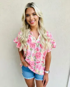 Becca Floral Top