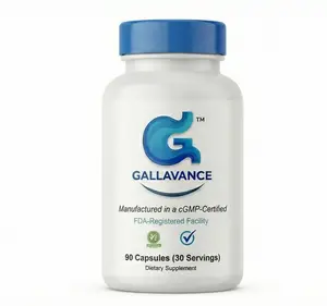  Gallavance Original — Bile Support Supplement for Fat Digestion, 90 Vegetarian Capsules