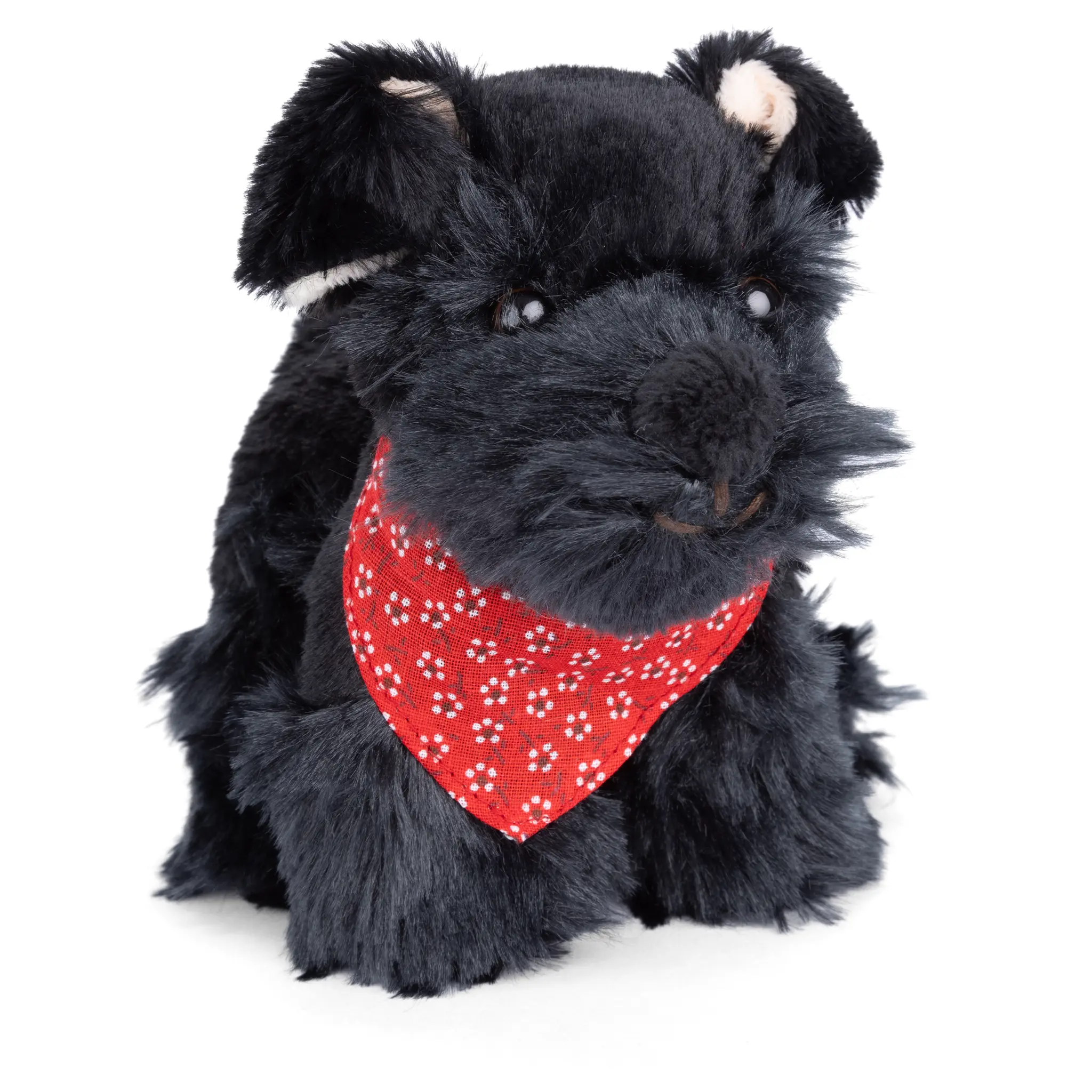 Bukowski Bears Baby Elvis 6-Inch Soft Plush Black Schnauzer Stuffed Animal Toy, Perfect for Babies’ Playtime, Baby Items, Wag