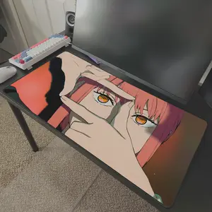Makima Chainsaw Man Anime Desk Mat Mousepad