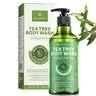 RoyceDerm Tea Tree Oil Body Wash Cleanser - Plant-Based Antibacterial, Nourishing, Soothing Shower Gel with Wormwood Extract for Adults' Eczema Relief & Sensitive Area Daily Body Care Products