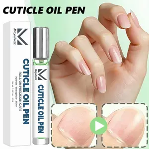 Cuticle Care Oil Pen, Nail Edge Nourishing Repair Liquid, Refreshing Non-Greasy, Portable, Softens Cuticles, Strengthens Nails, Prevents Hangnails