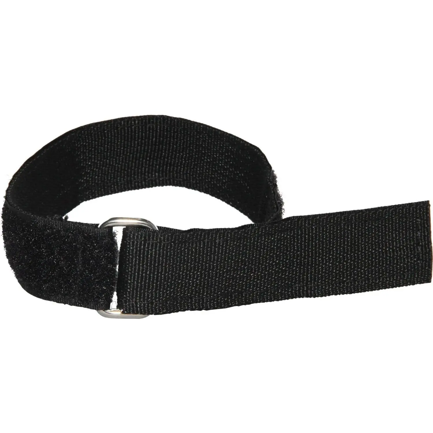 Heavy Duty Cinch Straps with Stainless Steel Metal Buckle,  Durable Hook and Loop, Multipurpose Securing Straps - 6 Pack - 1.5" x 12"