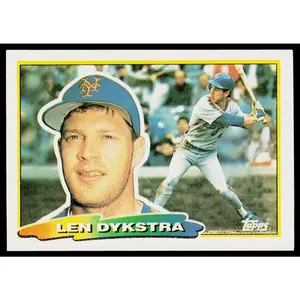 Len Dykstra 1988 Topps Big #203 New York Mets